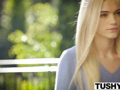 UhEbony presents: Tushy first anal for beautiful blonde alex grey
