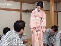 UhEbony presents: Asian geisha stripped by dudes