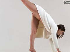 UhEbony presents: Sexy naked gymnast kim nadara