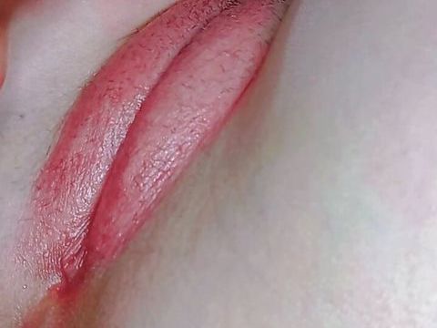 UhEbony presents: I paint my stepdaughter's pussy with lipstick to massage and use her painted pussy with my cock