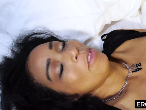 UhEbony presents: Sexy black milf gets fucked hard by a thick bbc - she loves every deep thrust