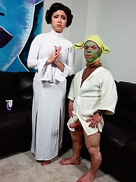UhEbony presents: Yoda Footjob P - Daisy haze is one of the hottest chicks in the porn game