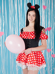 UhEbony presents: A costume always makes her look even sexier as she puts it on and has some wild fun with her body and pussy