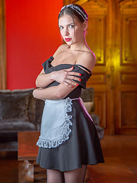 UhEbony presents: Sexy Maid Henessy betrays Natalie Starr and fucks boyfriend