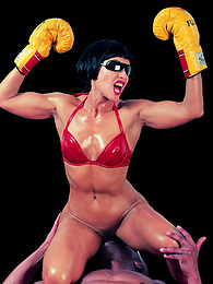 UhEbony presents: Strong Shagal won't stop untill this Big Black Cock is KO