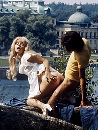 UhEbony presents: Blonde horny slut cant seem to get enough cock inside her